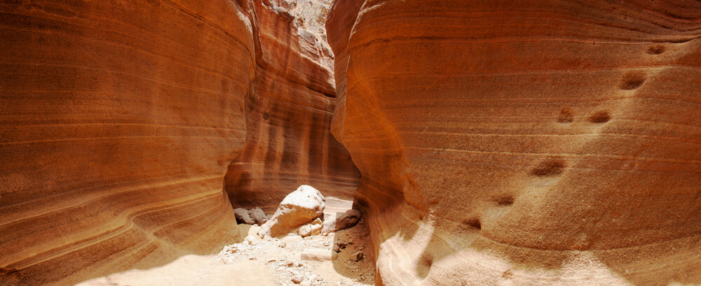 Interior del barranco de las Vacas