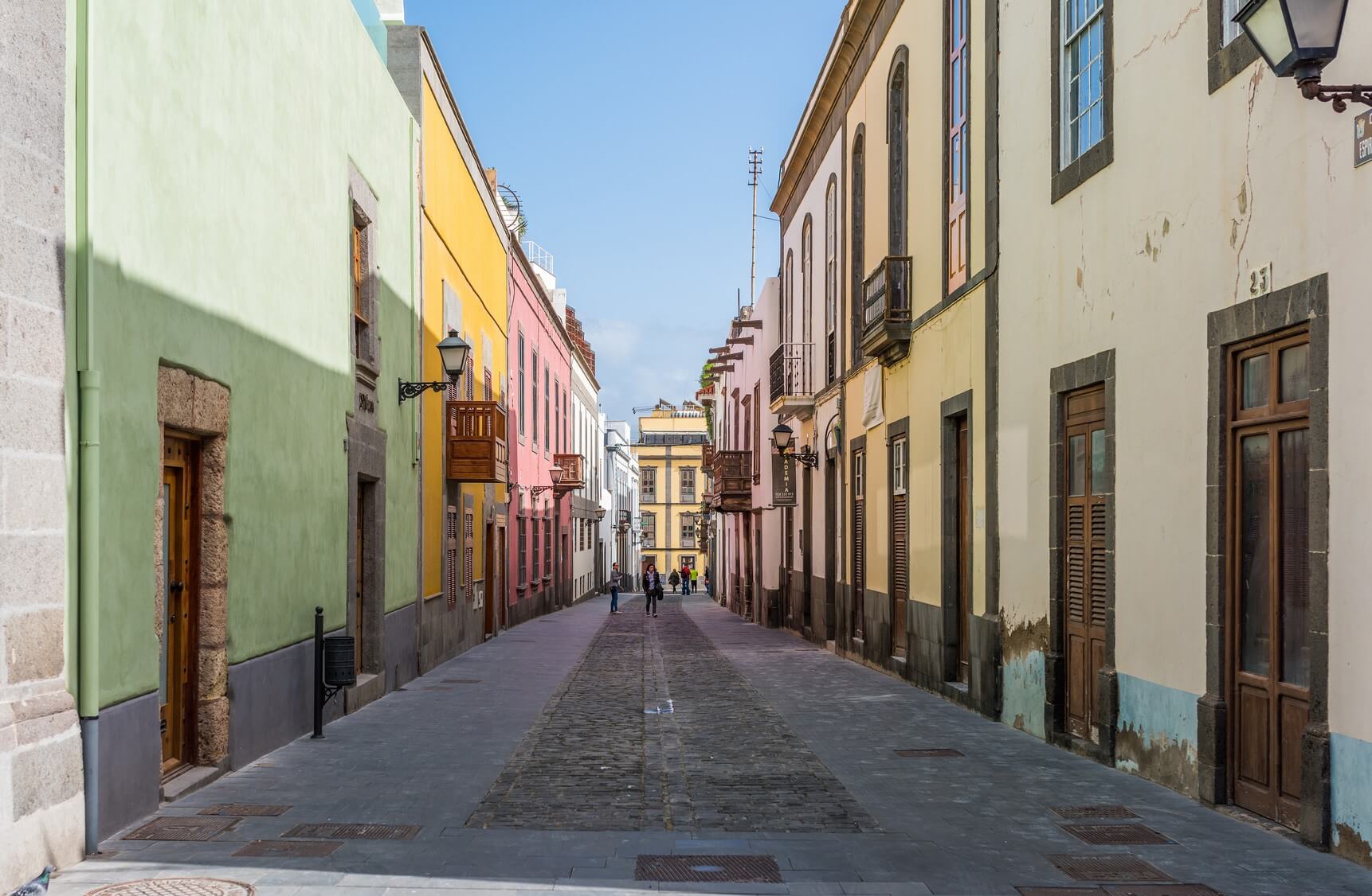 Barrio de Vegueta en Las Palmas de Gran Canaria
