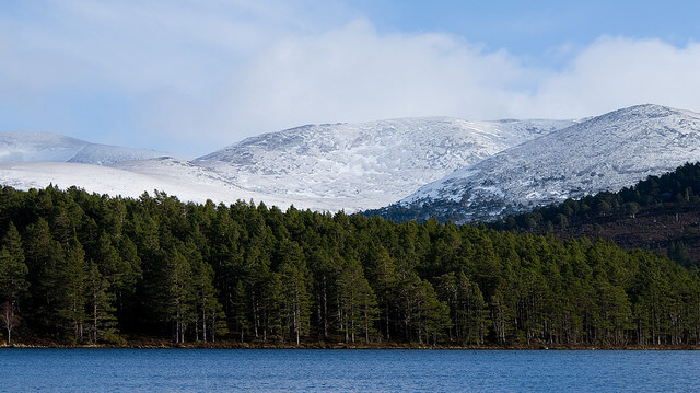 Parque Nacional de Cairgorns en Escocia