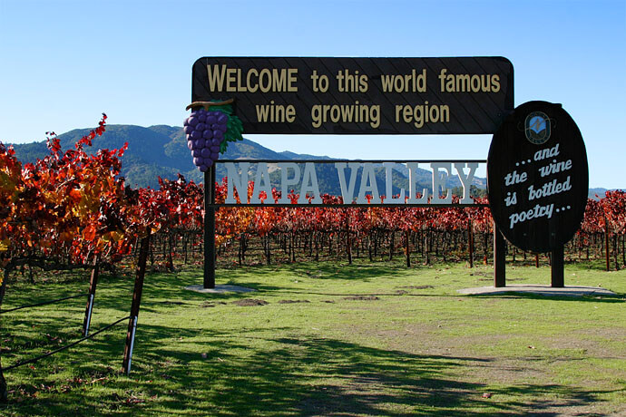 Cartel del valle de Napa