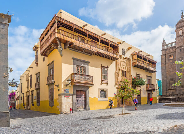 Casa de Colón, una de las cosas que visitar en Las Palmas de Gran Canaria