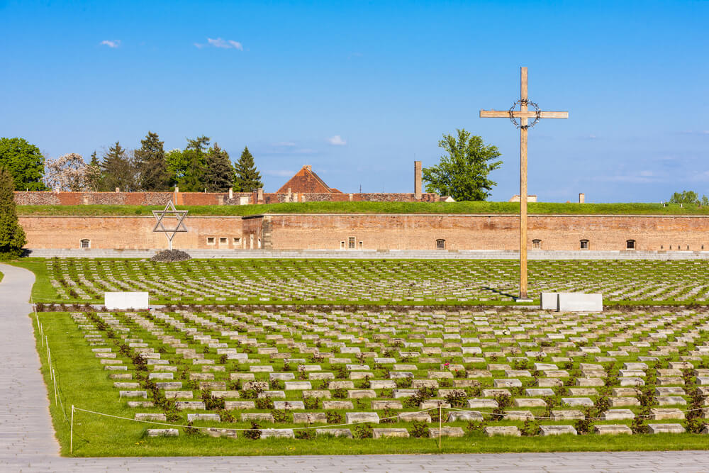 Cementerio del campo de concentración de Terezín