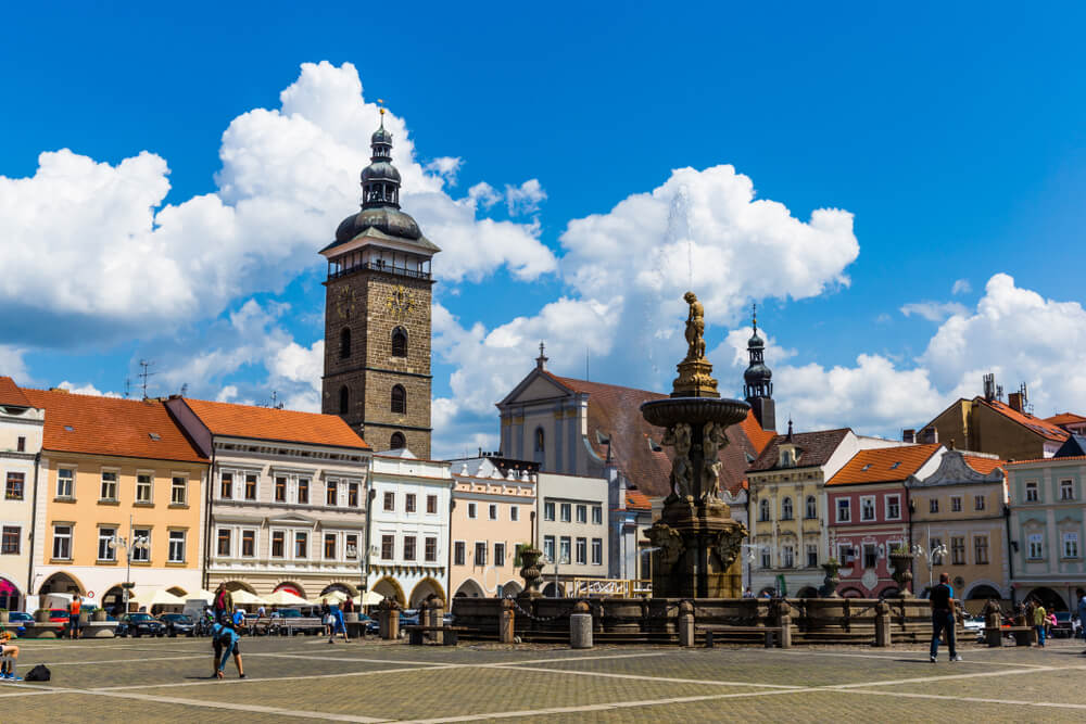 Plaza de Ceske Budejovice
