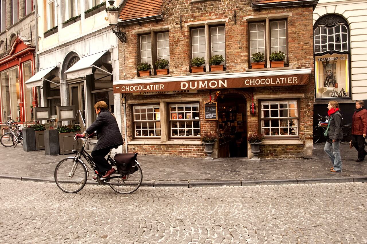 Chocolatería en Brujas