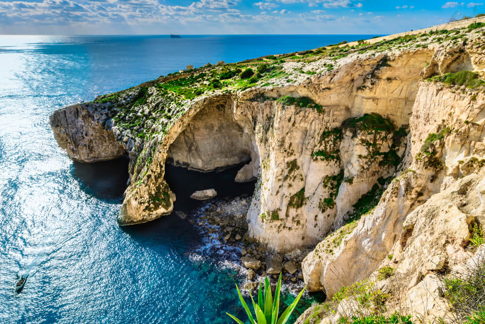 Cueva Azul en Malta