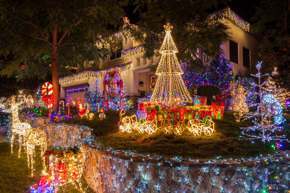 Residencia de Sacramente decorada