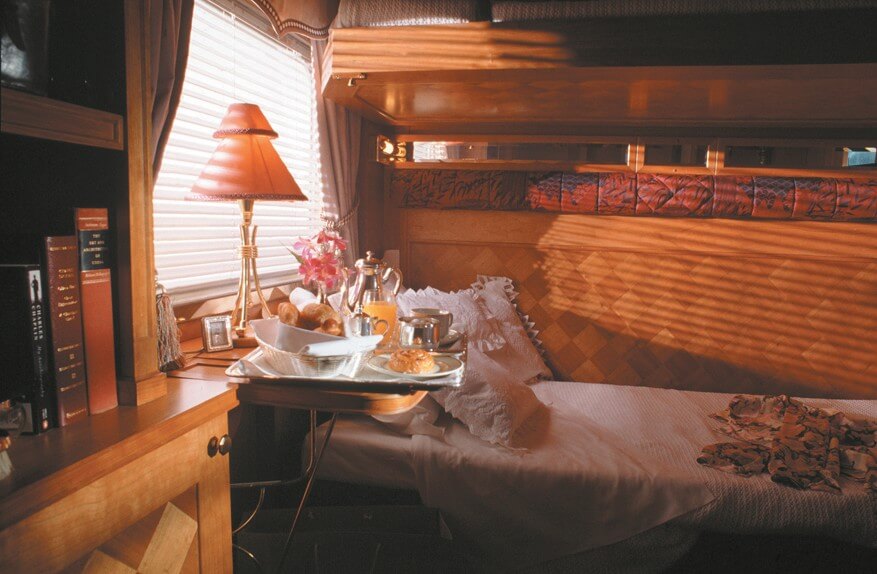 Cabina en el Eastern & Orient Express