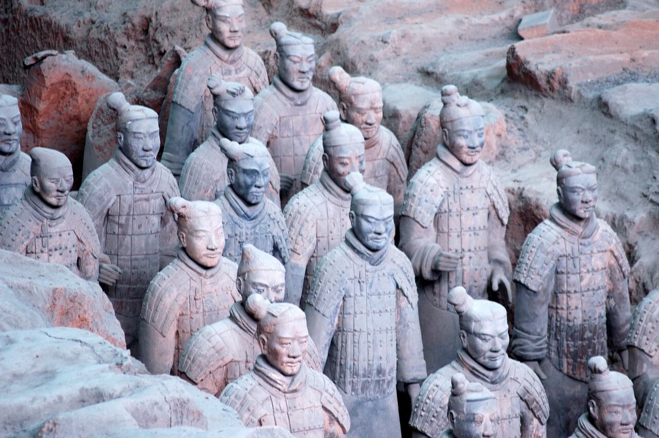 Guerreros de terracota