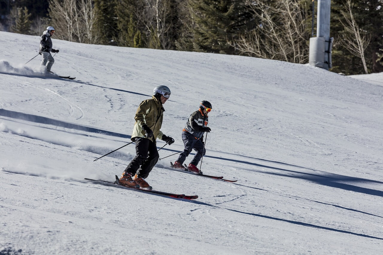 Esquiadores en Aspen