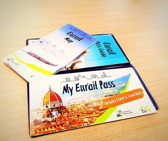 Pase de Eurail para viajar por Europa en tren