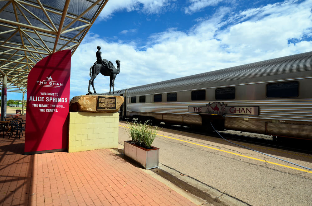 Ghan, uno de los viajes en tren más espectaculares