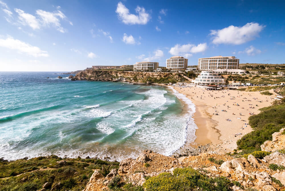 Golden Bay en Malta