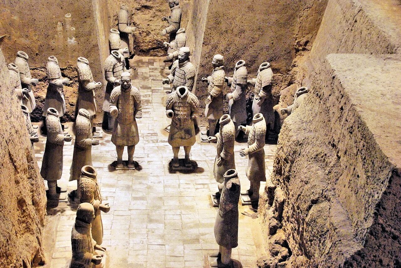 Guerreros de terracota