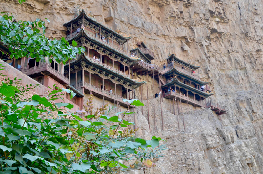 Heng Xansi en China, una de las montañas sagradas para la religión taoísta
