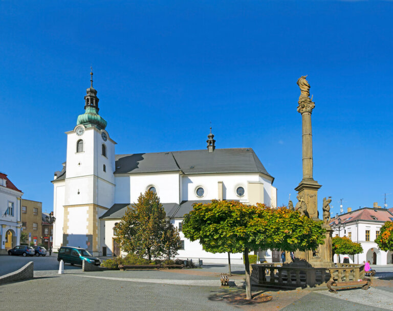 Visita la pequeña ciudad de Svitavy en la República Checa