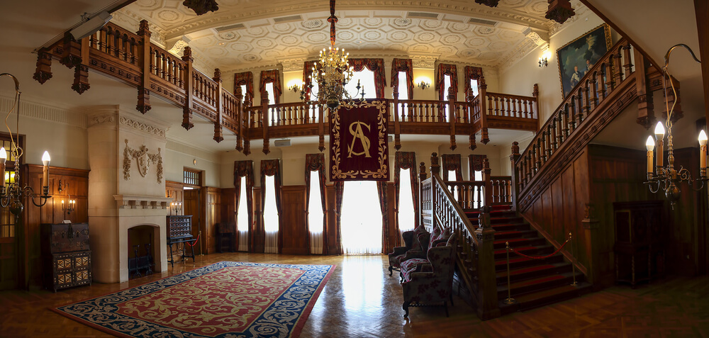 Interior del Palacio de la Magdalena