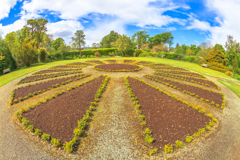 Jardín del castillo de Dunvegan