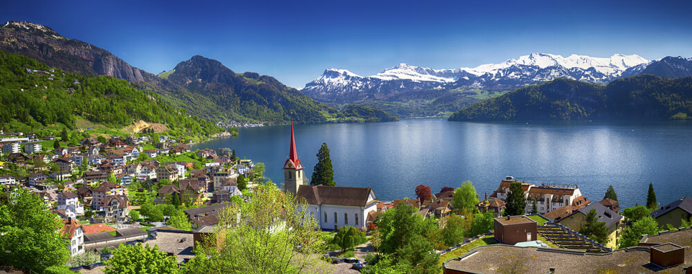 Vista del Lago Lucerna