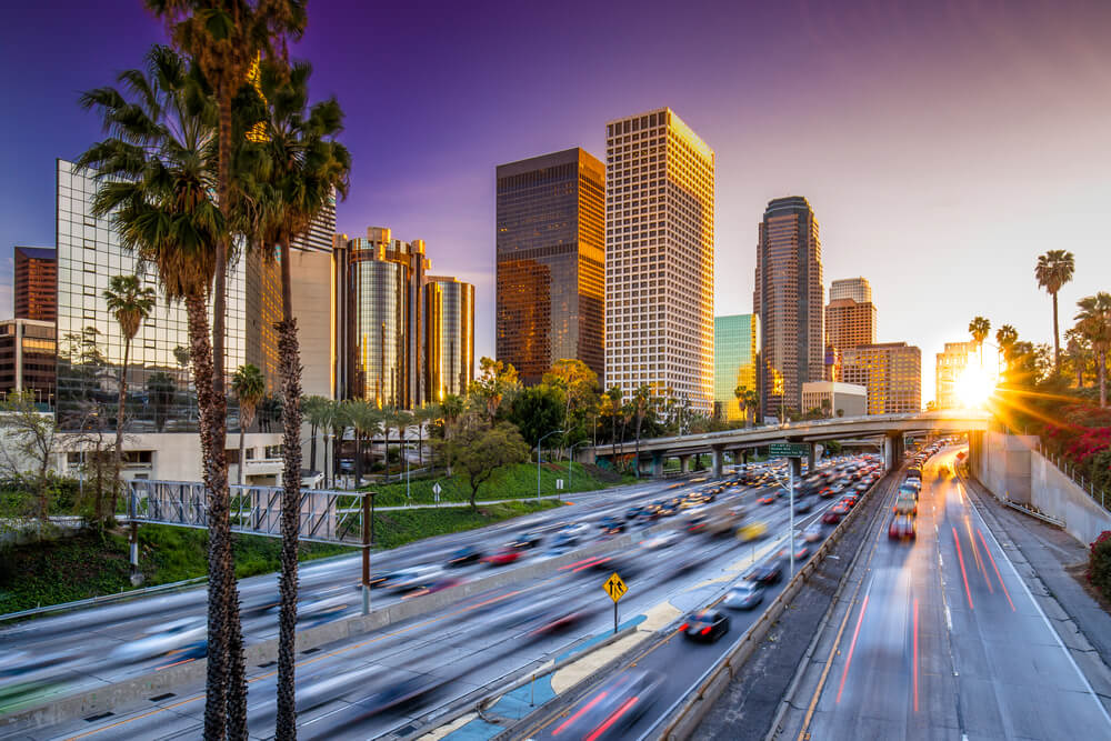 Tráfico en Los Ángeles