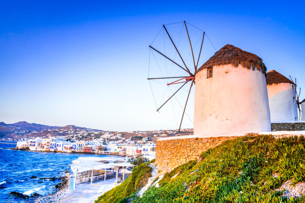 Míkonos en las islas griegas