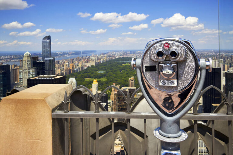 El mirador Top of the Rock del Centro Rockefeller en Manhattan
