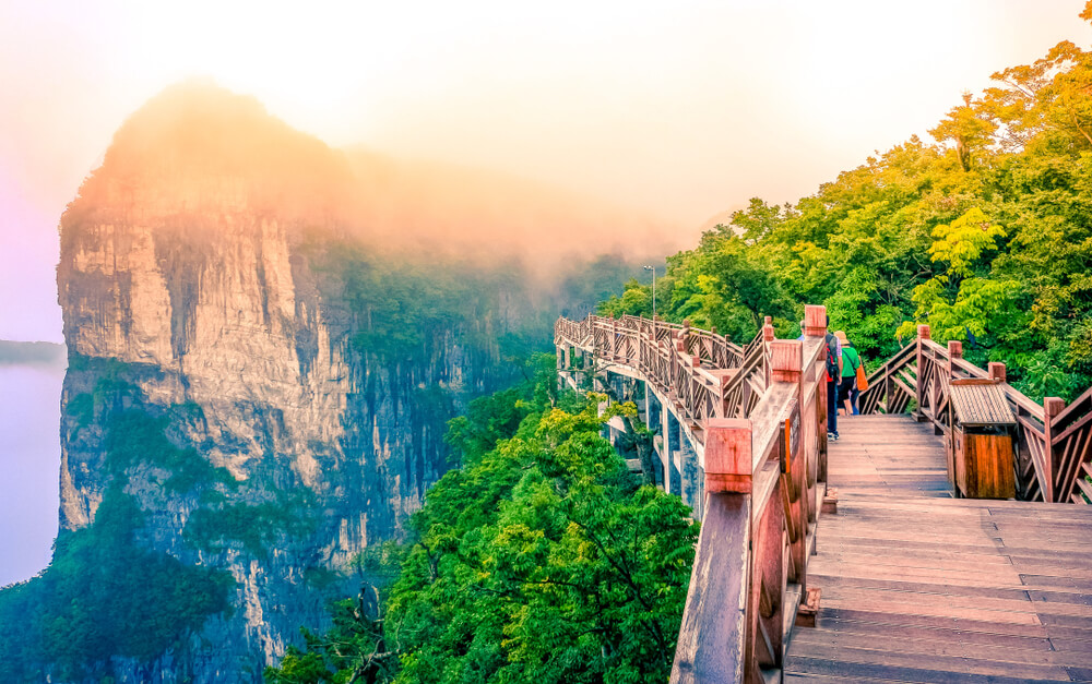 Monte Hunan en China