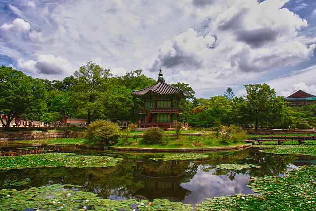 Palacio Gyeongbokgun en Seúl