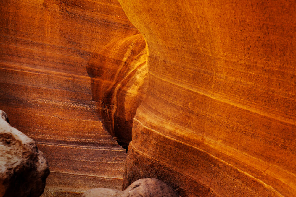 Paredes del barranco de las Vacas