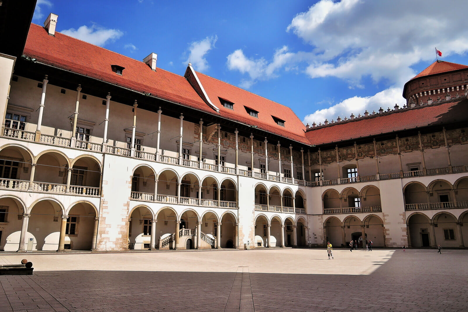 PAtio del Castillo Real de Cracovia