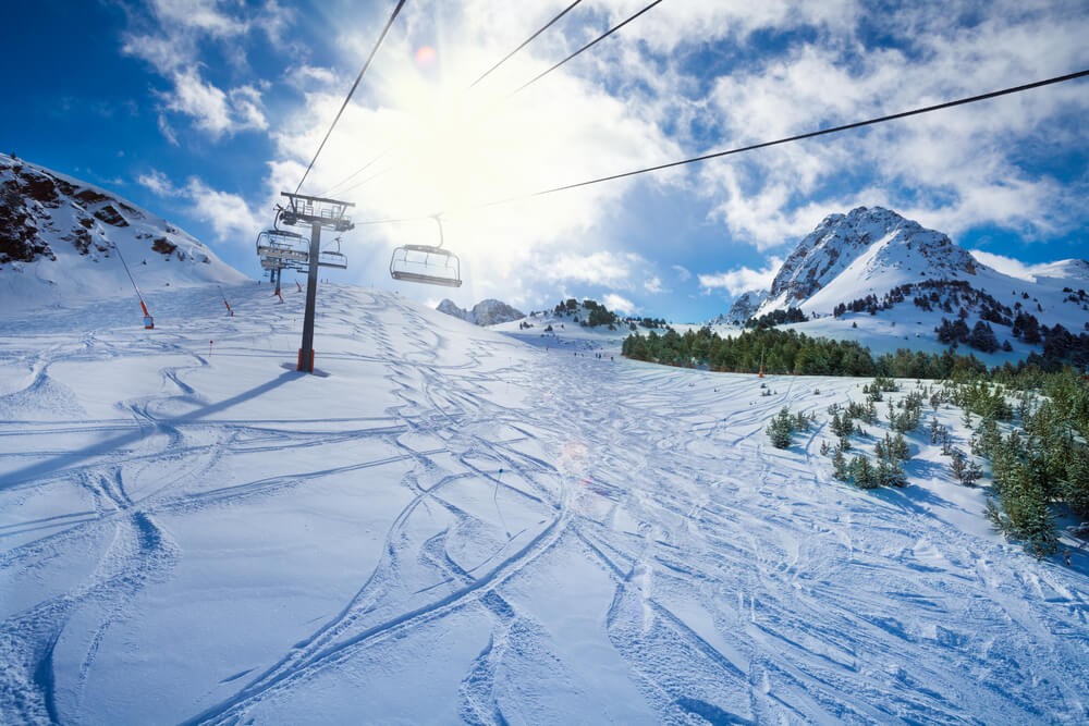 Pista de esquí en Andorra