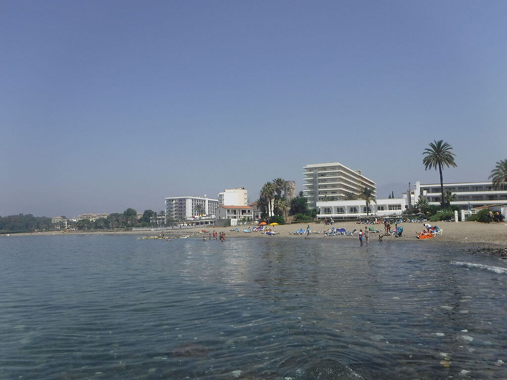 Playa del Saladillo en San Pedro de Alcántara
