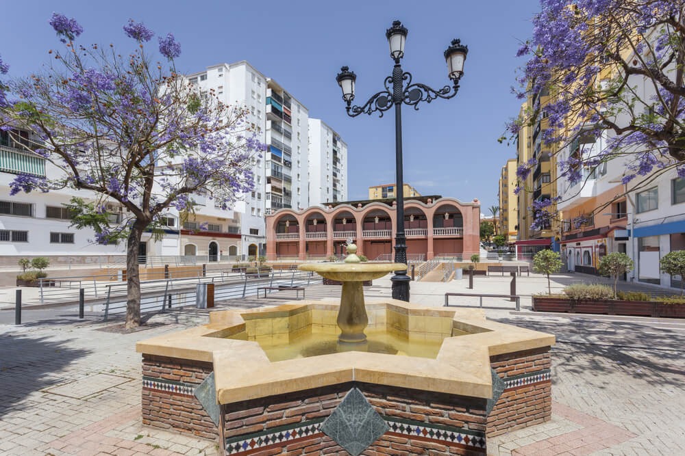 Plaza del Mercado en San Pedro de Alcántara