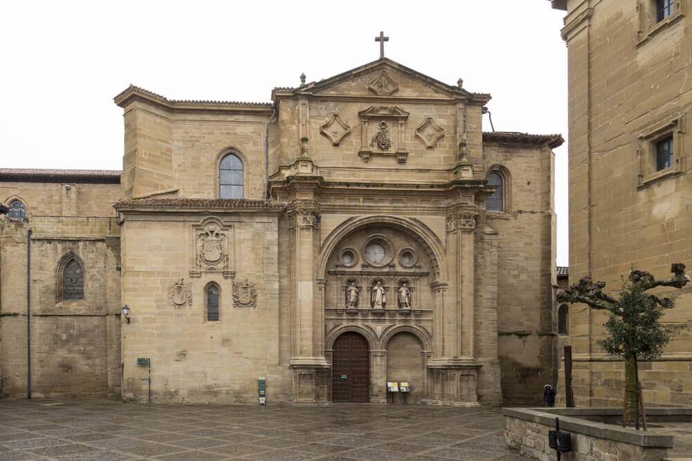 Portada de la catedral de Santo Domingo de la Calzada