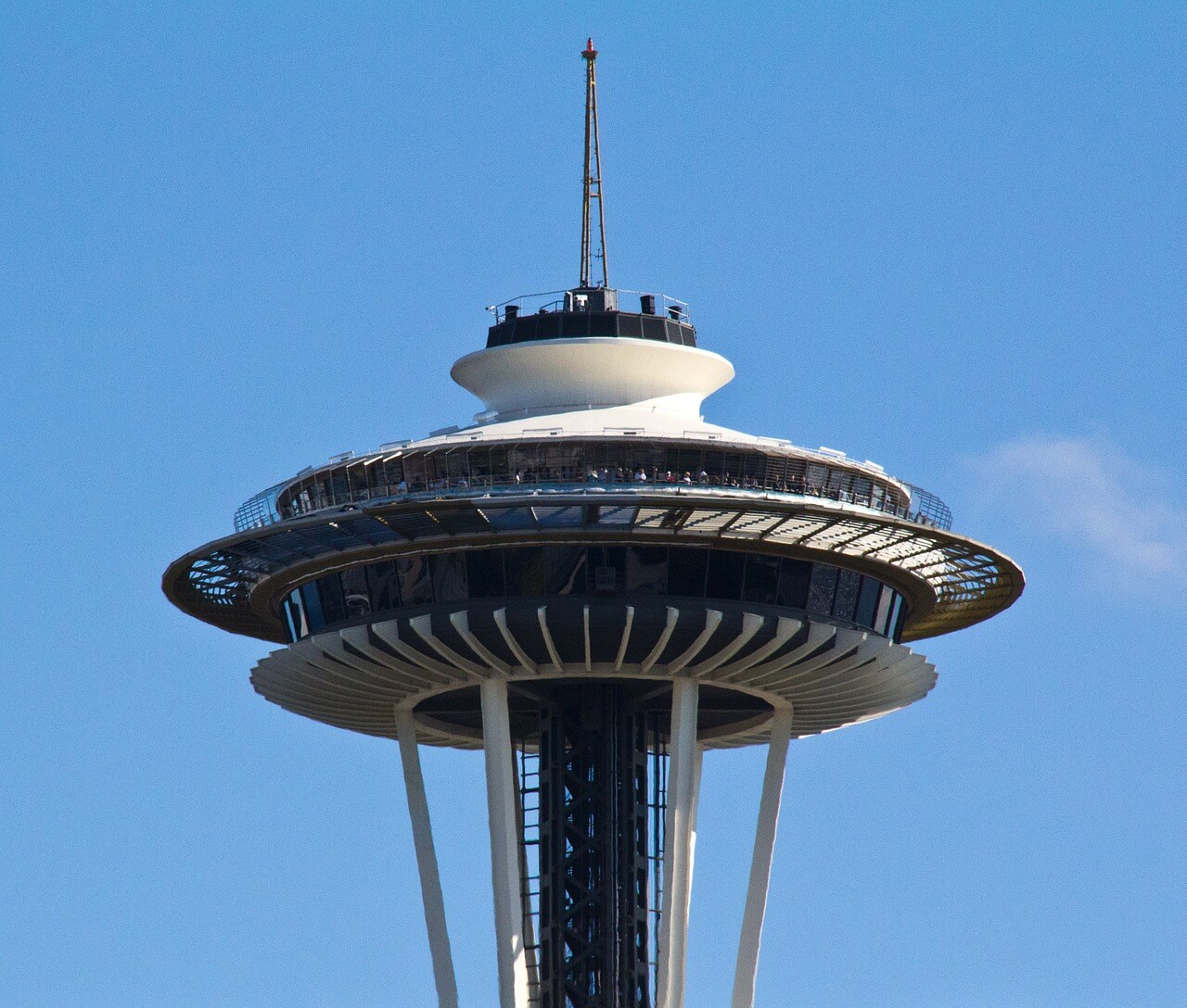 Plataforma de la torre Space Needle de Seattle