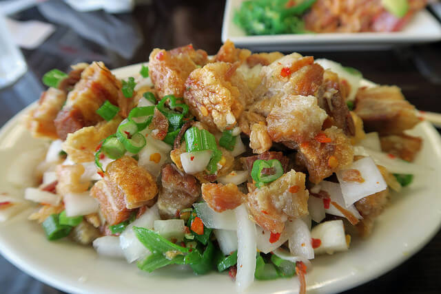 Sisig, plato de Filipinas