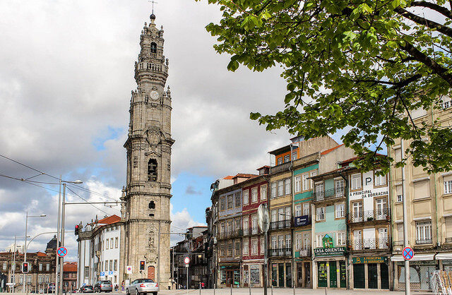 Torre de la iglesia de los Clérigos