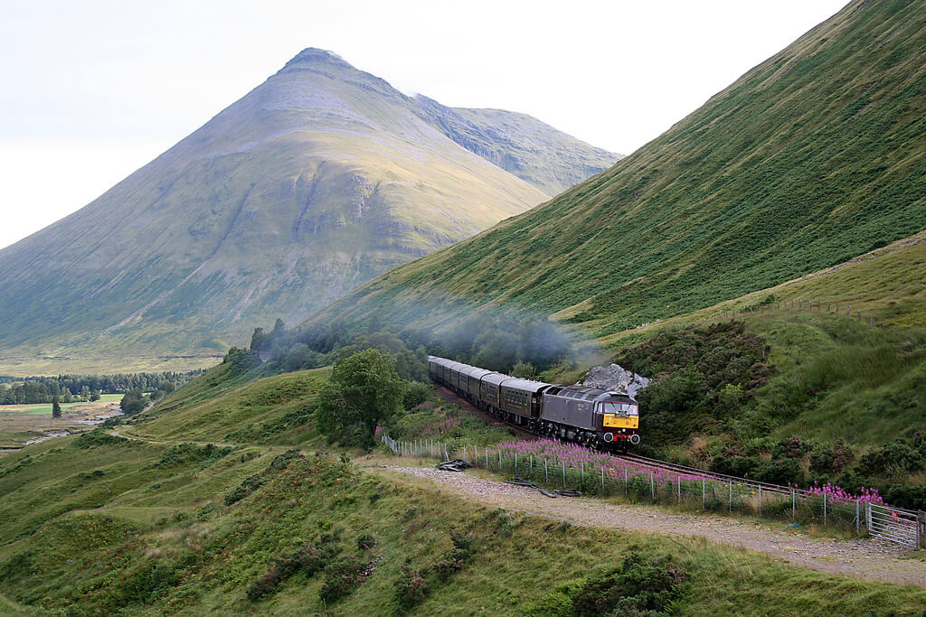Tren en la West Highland Line