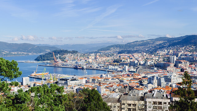 Vista de Vigo