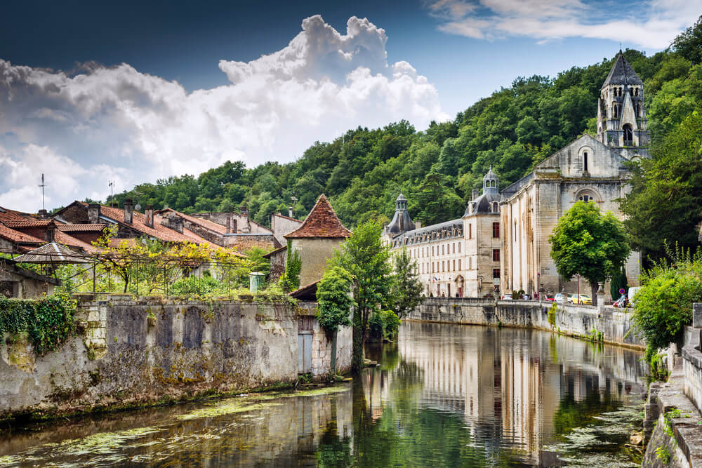 Abadía de Brantôme en el Périgord