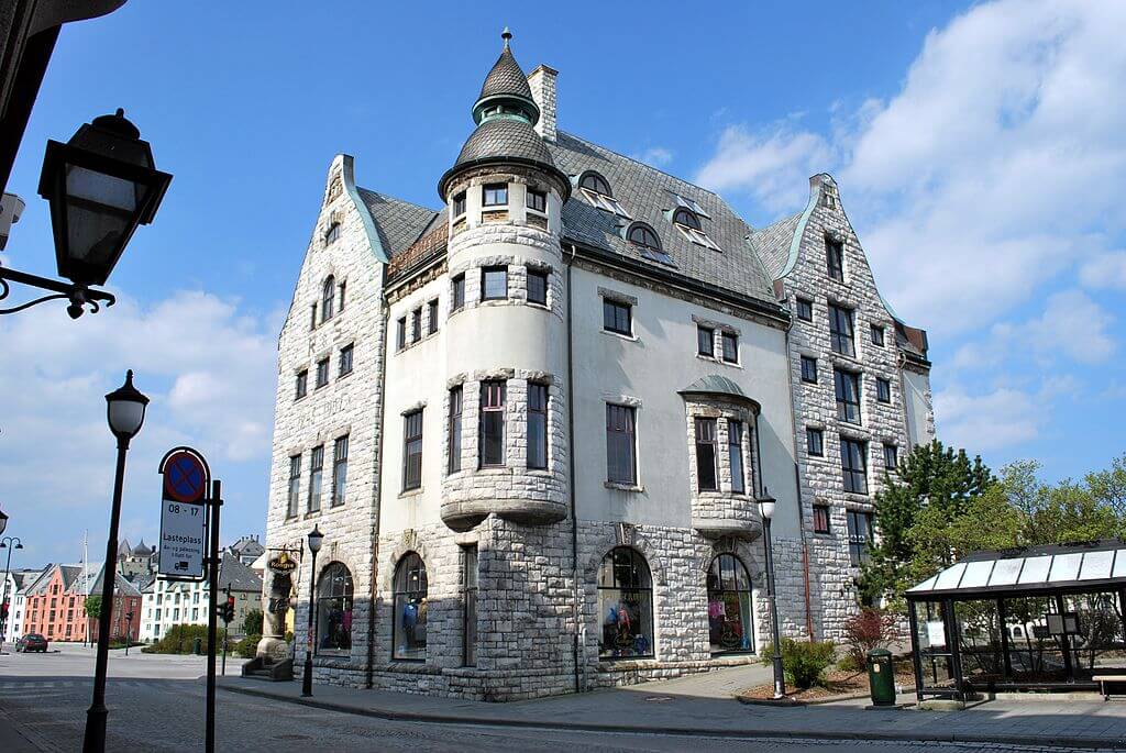 Edificio art nouveau de Alesund