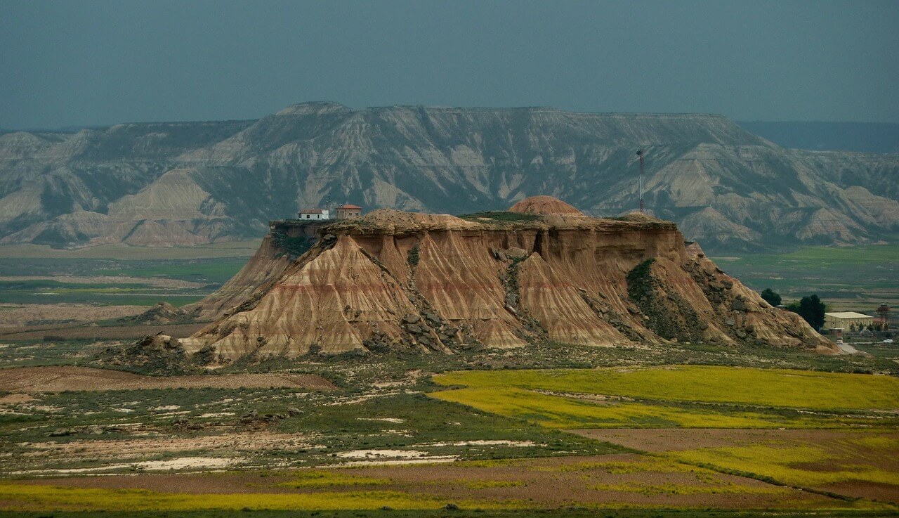 Vista de las Bardenas Reales
