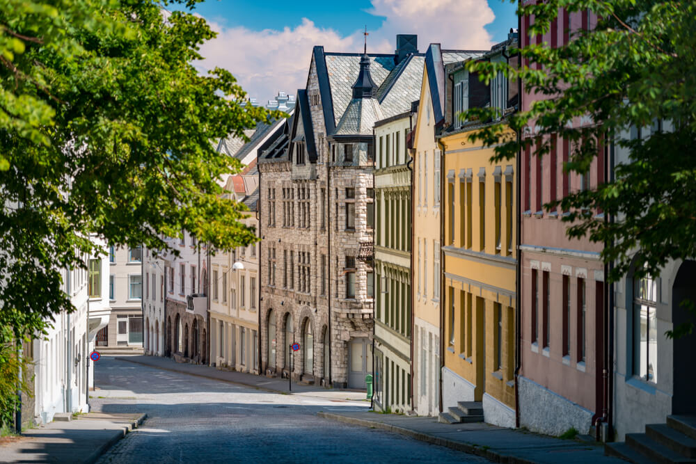 Alesund y su gran arquitectura "art nouveau"