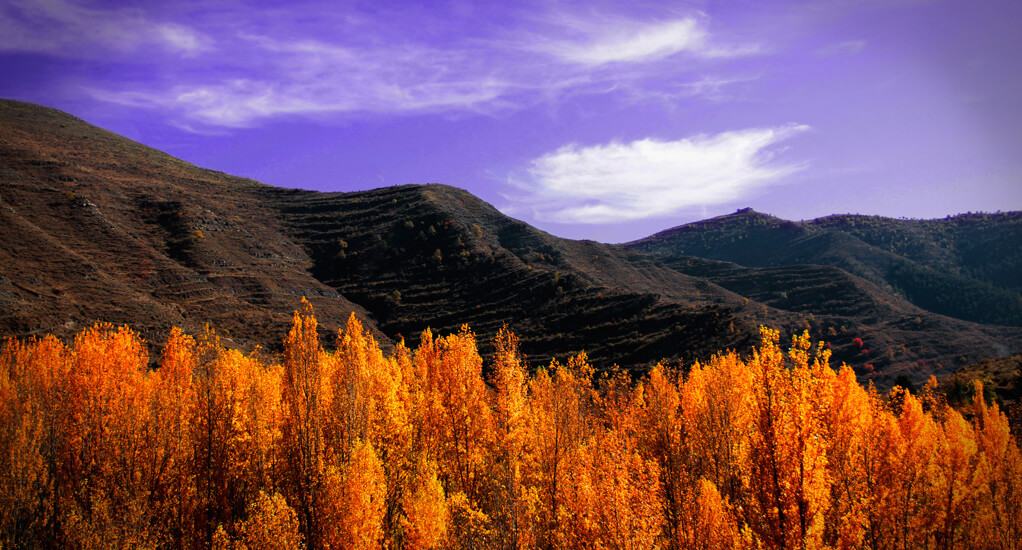 Cañón del río Leza en La Rioja