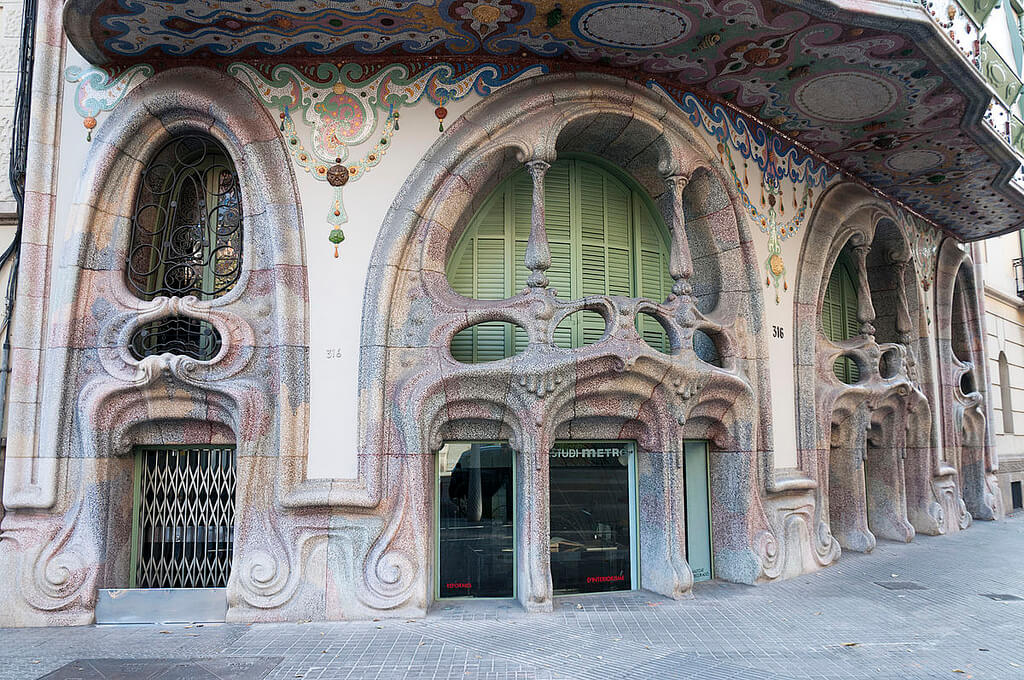 Casa Comalat en Barcelona