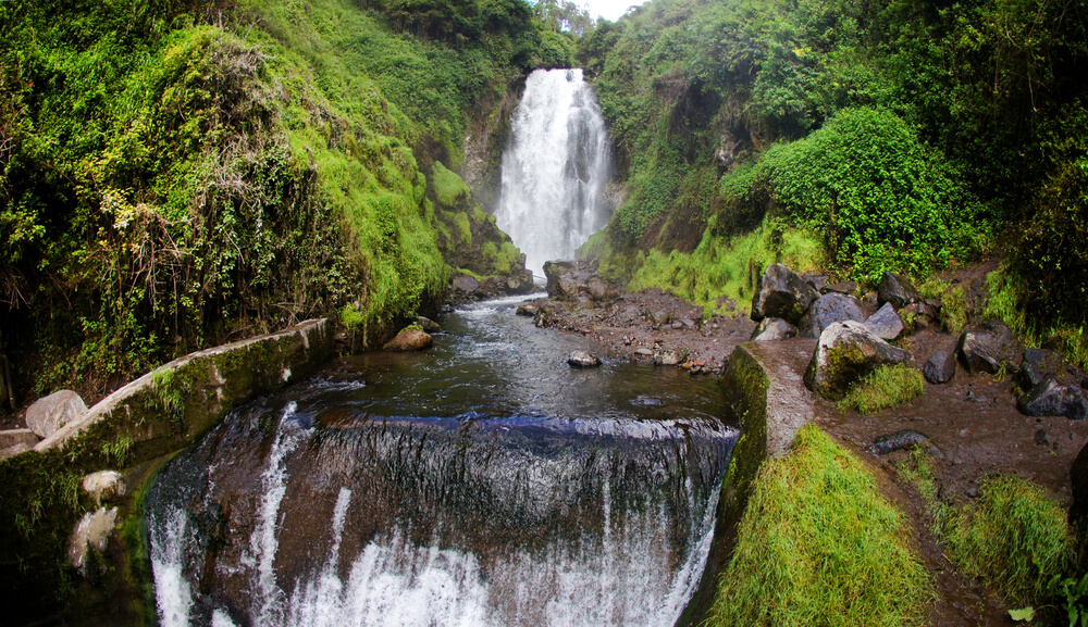 Cascada de Peguche en Otavalo