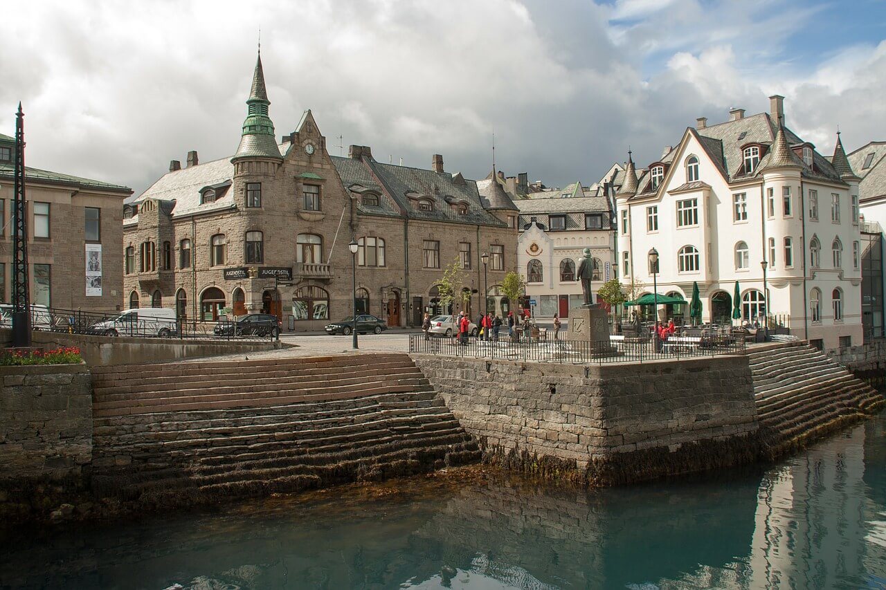 Casco urbano de Alesund