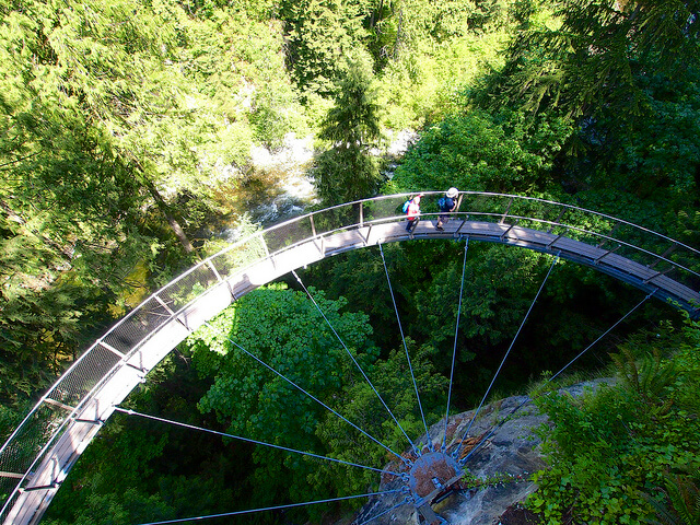 Cliff Walk en Capilano Suspension Bridge Park