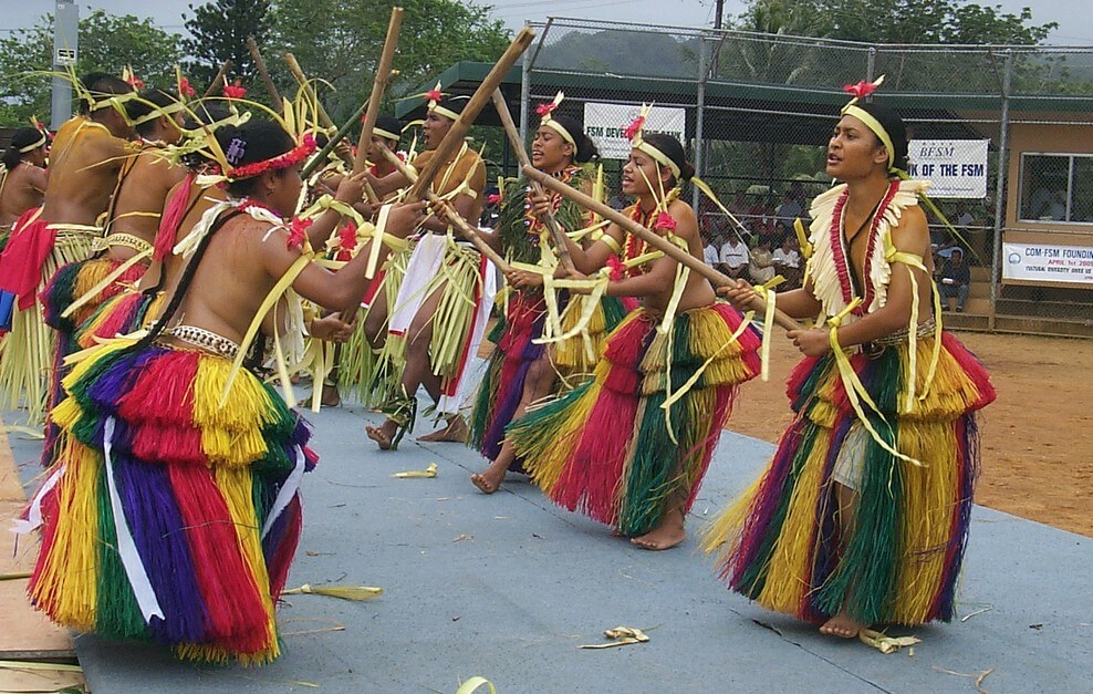 Danza típica en Palikir
