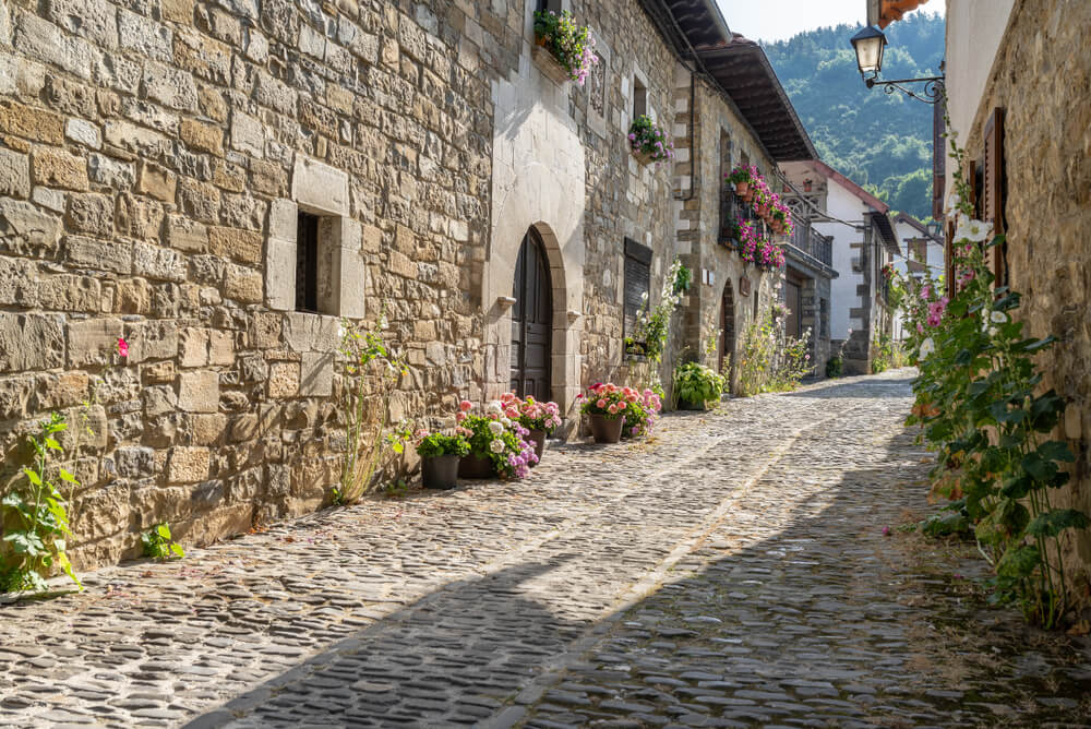 Calle de Escároz en Navarra