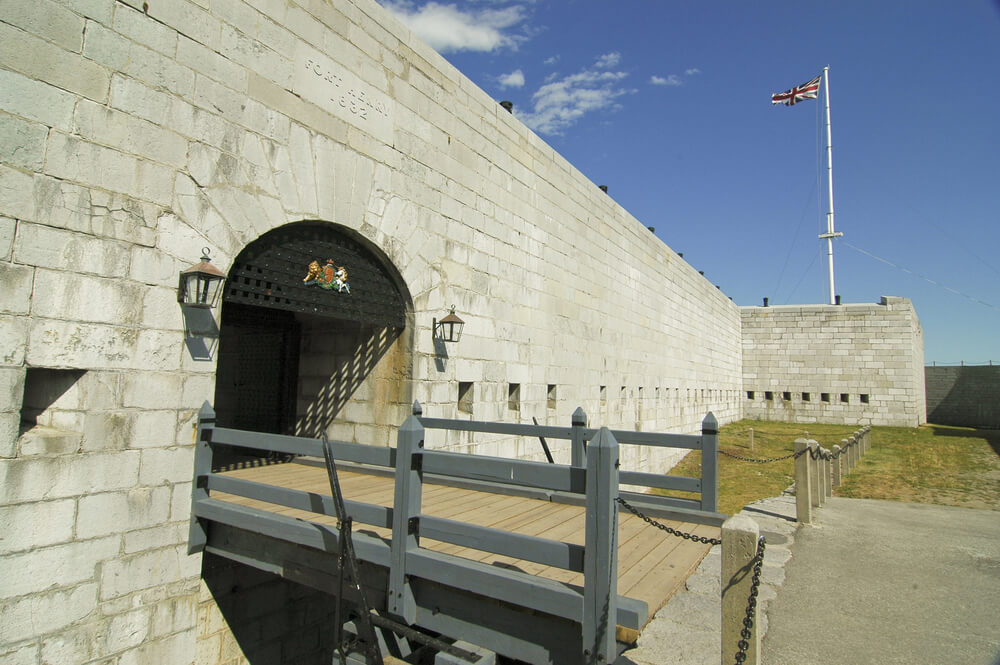 Fort Henry en la ciudad de Kingston
